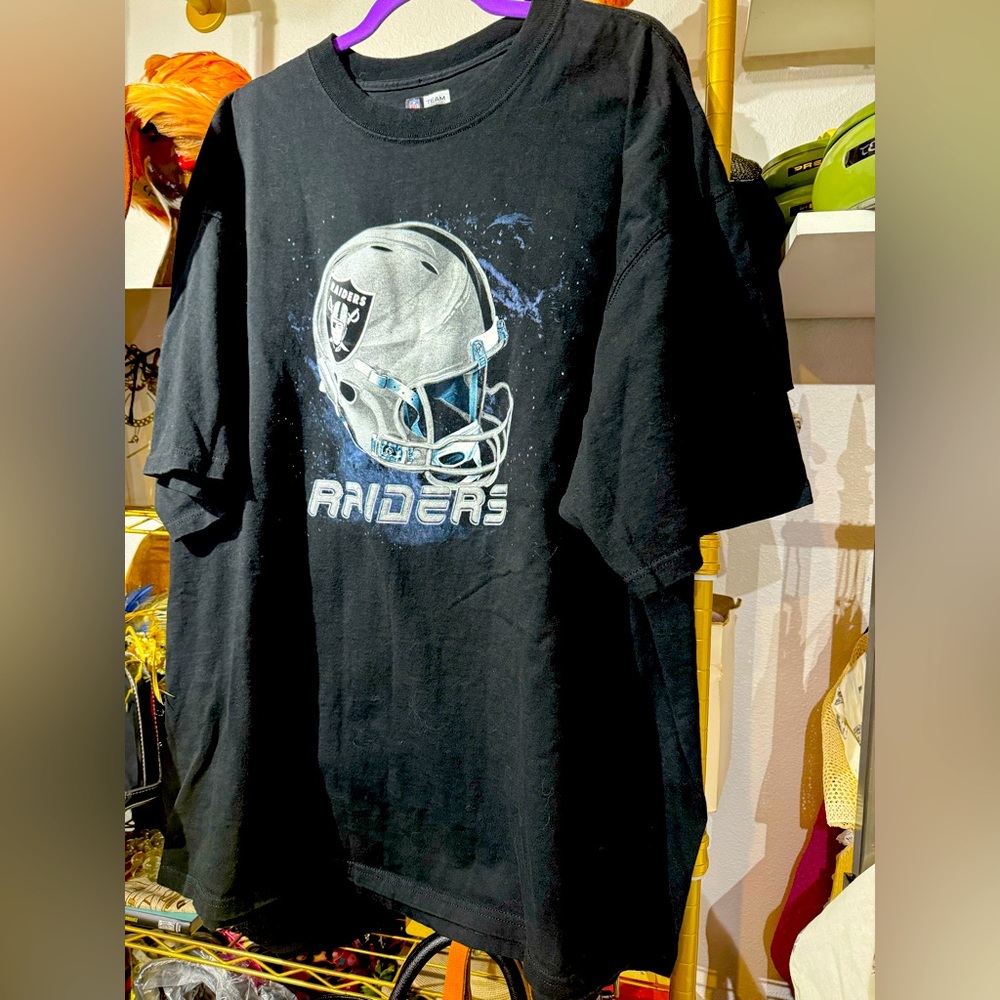 009C // NFL Team Apparel: Raiders tee // 3XL